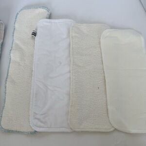 Lot 20 Cloth Diaper Inserts Thirsties Hemp Lighthouse Bamboo Cloth-eez Cotton